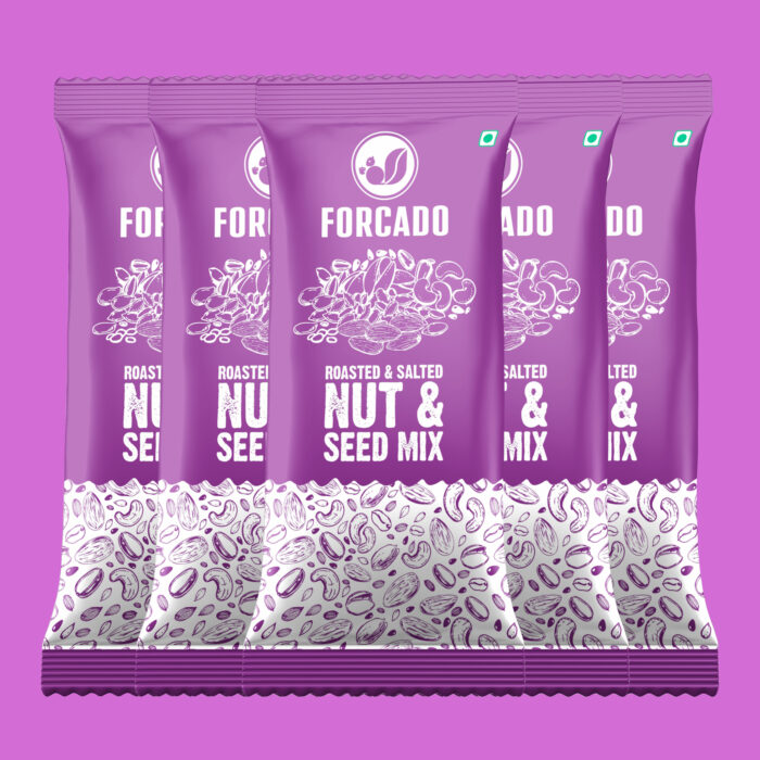 Forcado Sachets Premium Nut & Seed Mix Roasted Lightly Salted 20g - Image 5